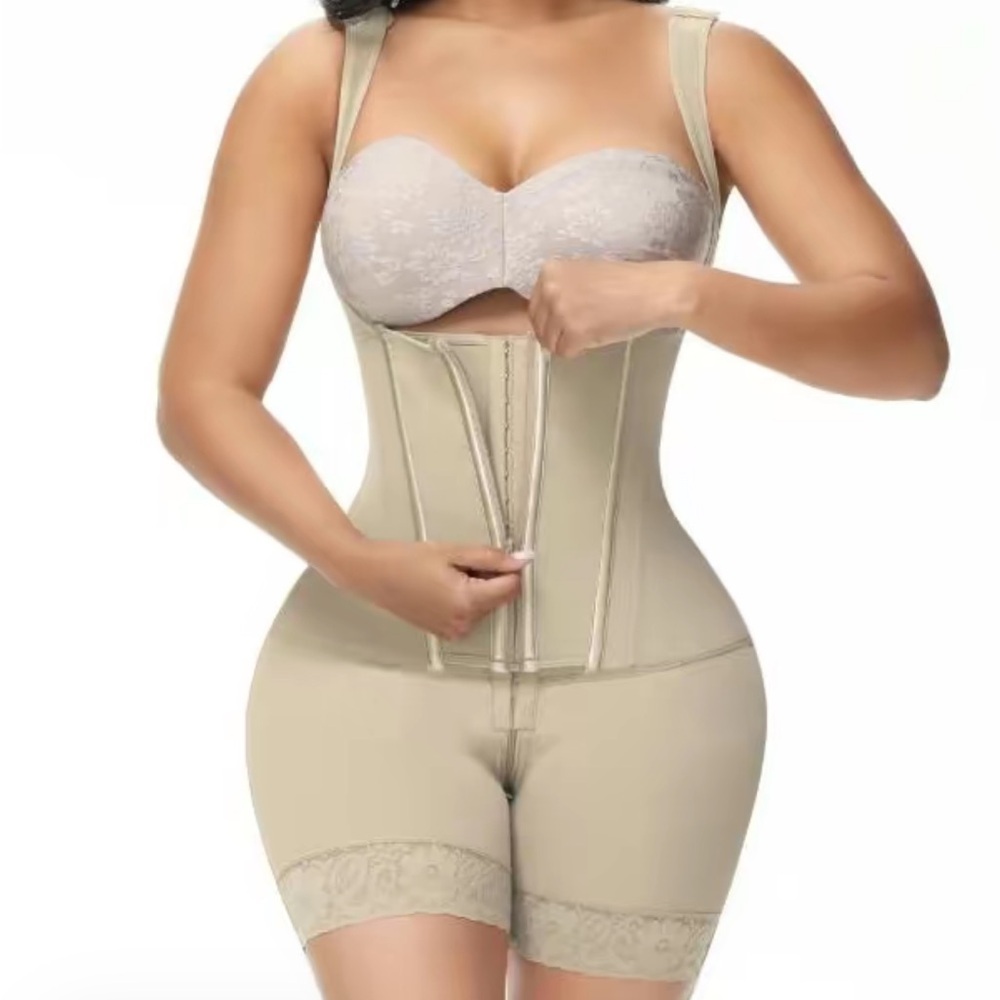 Women's Beige Shapewear Bodysuit